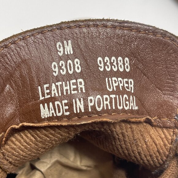 Timberland Men’s Leather Chukka Boots Size 9 Made in Portugal